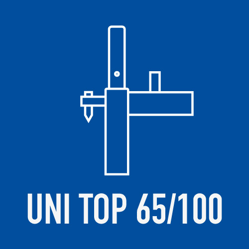 UNI TOP 65/100 badge