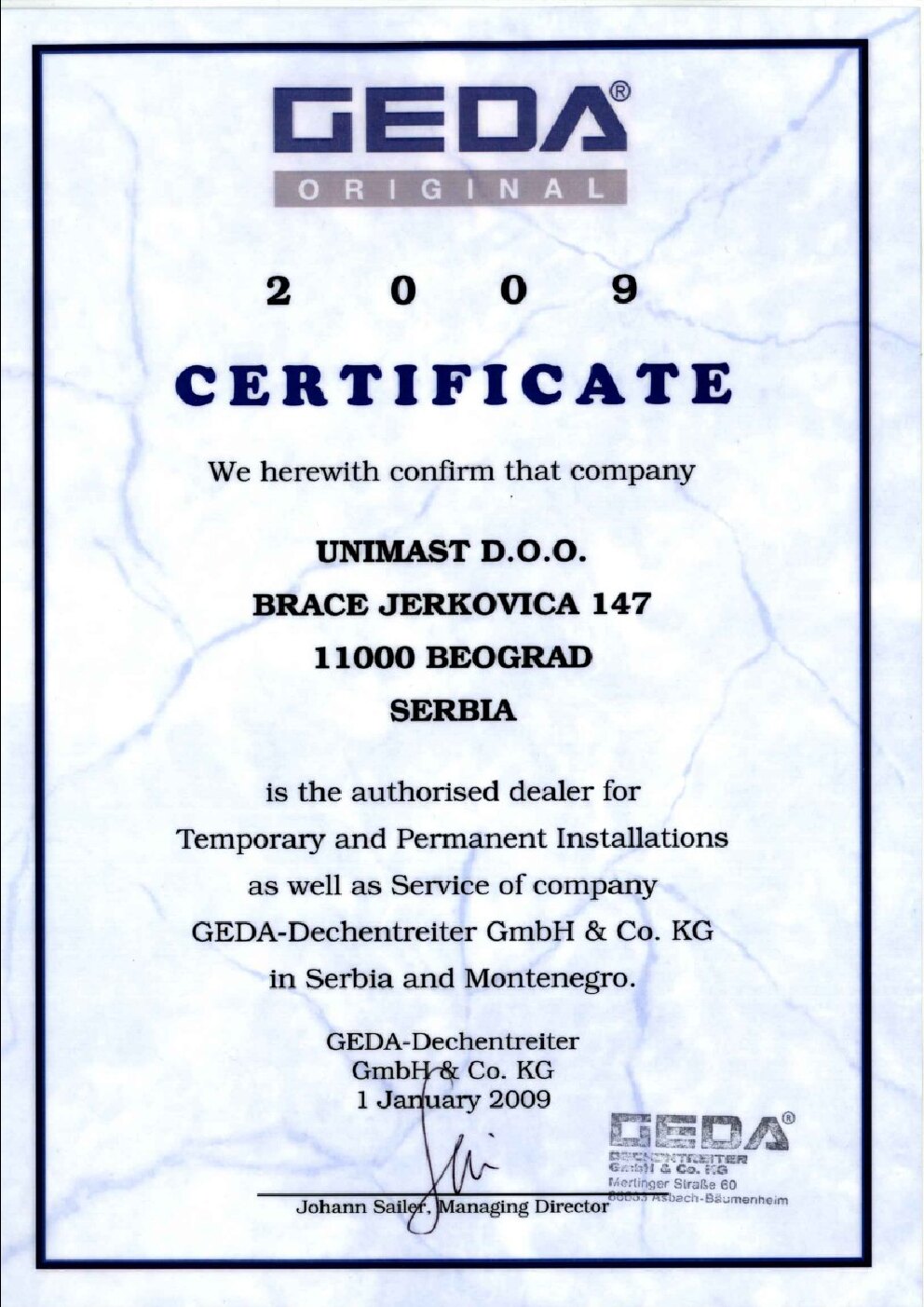 Zertifikat_GEDA