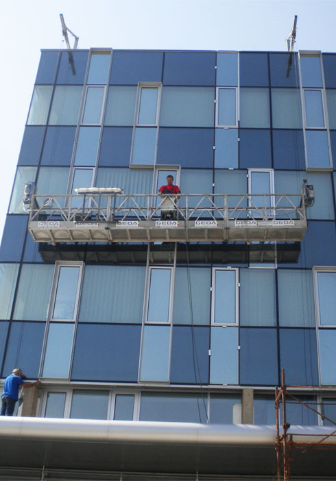 Geda viseće radne platforme na sajlama- AB 450, AB 650
